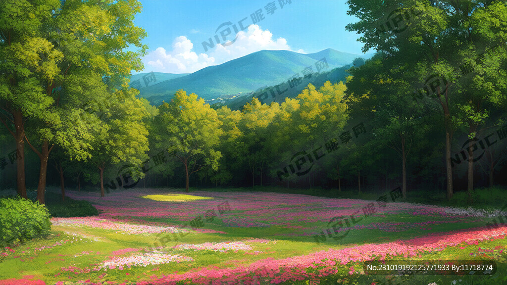玫瑰花田