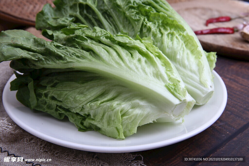 生菜特写