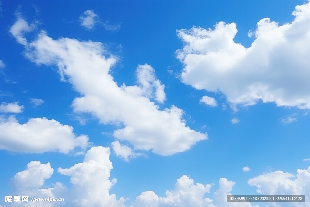 蓝天白云