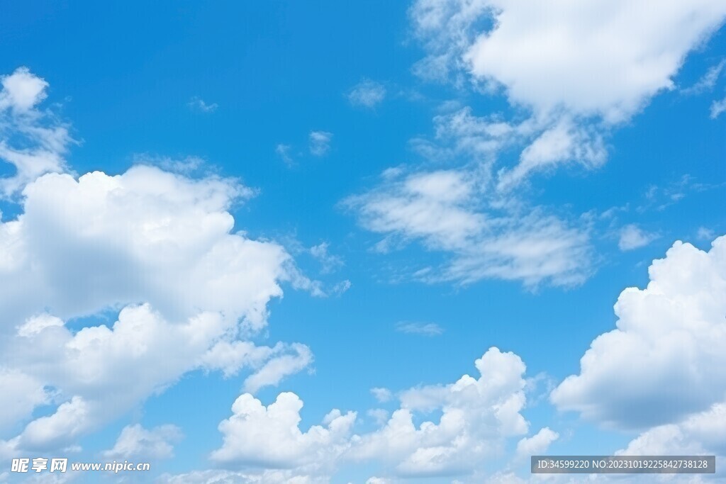 蓝天白云