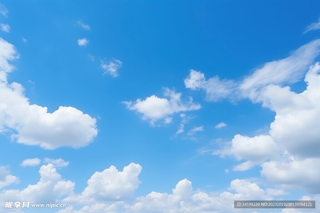 蓝天白云