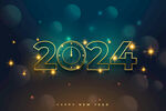 2024年新年背景