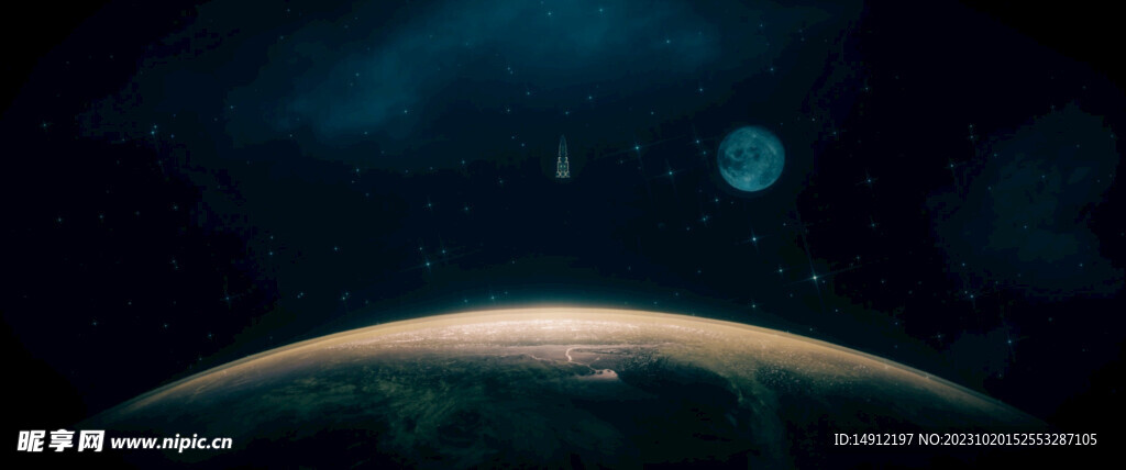 星空插画