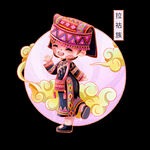 国潮风  民族人物 拉祜族