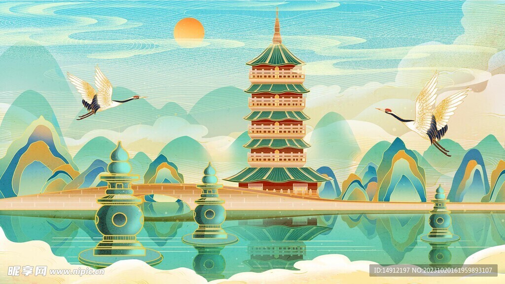 国风海报 