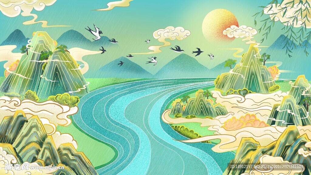 国风海报 