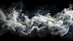 白色烟雾背景