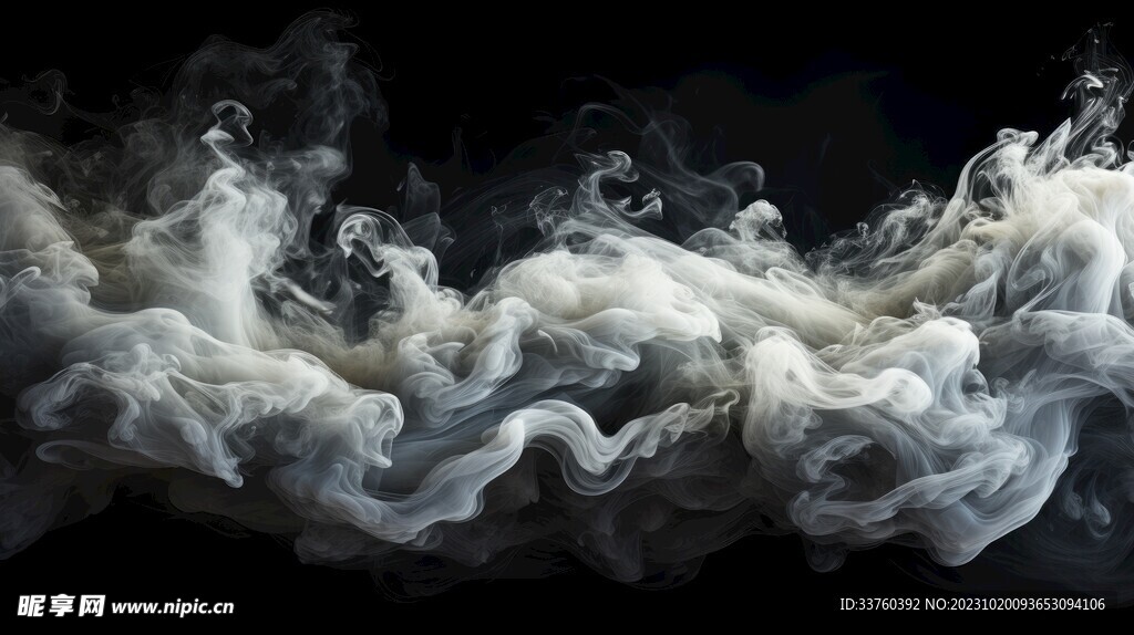 白色烟雾背景