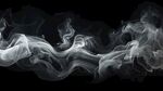 白色烟雾背景