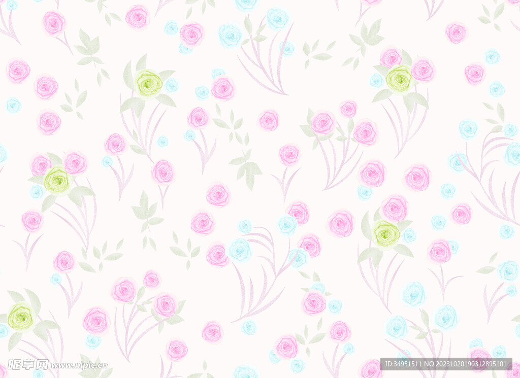 手绘小花