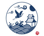 刺绣古风logo设计