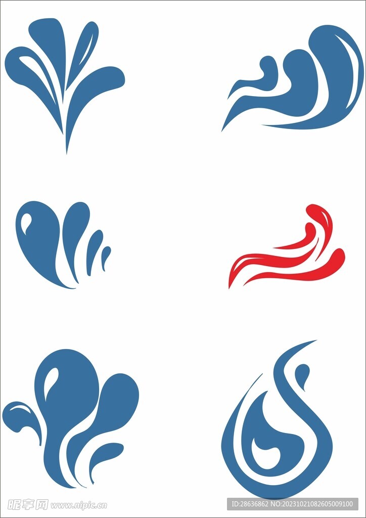 水纹图案