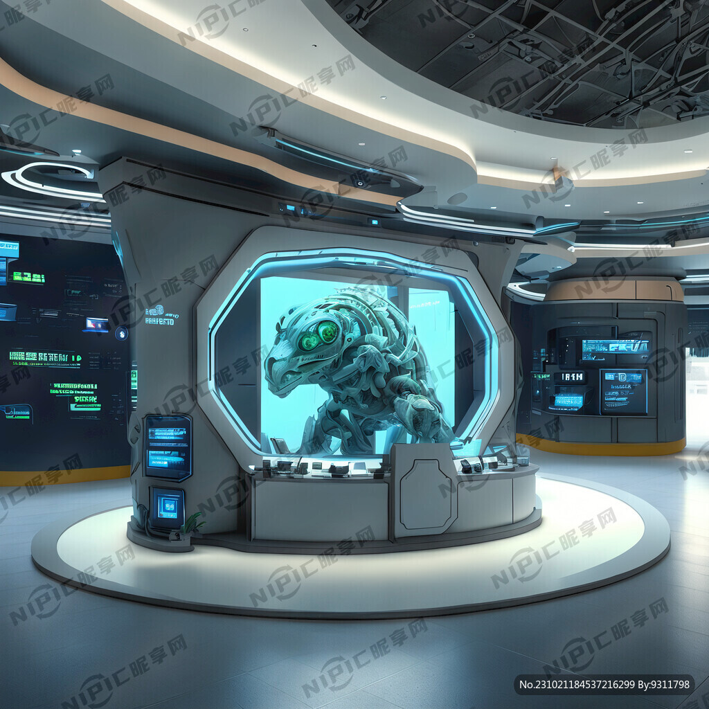 生物科技公司展厅