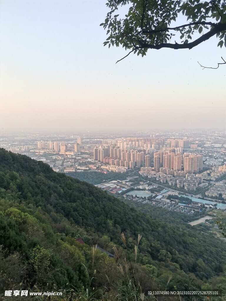 惠山 登顶照