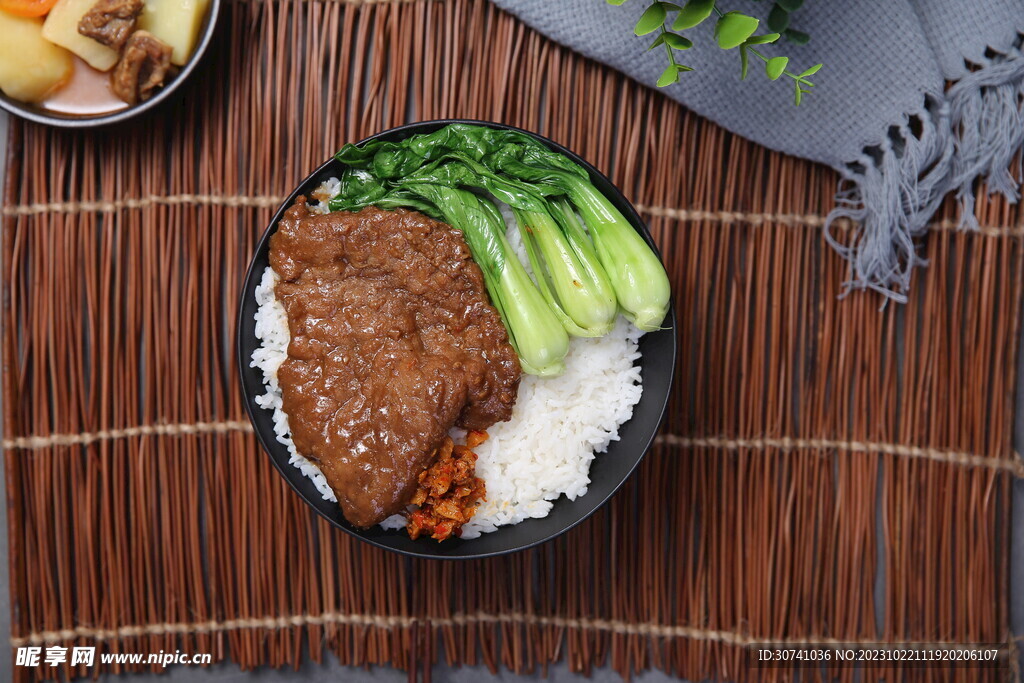 牛扒饭套餐