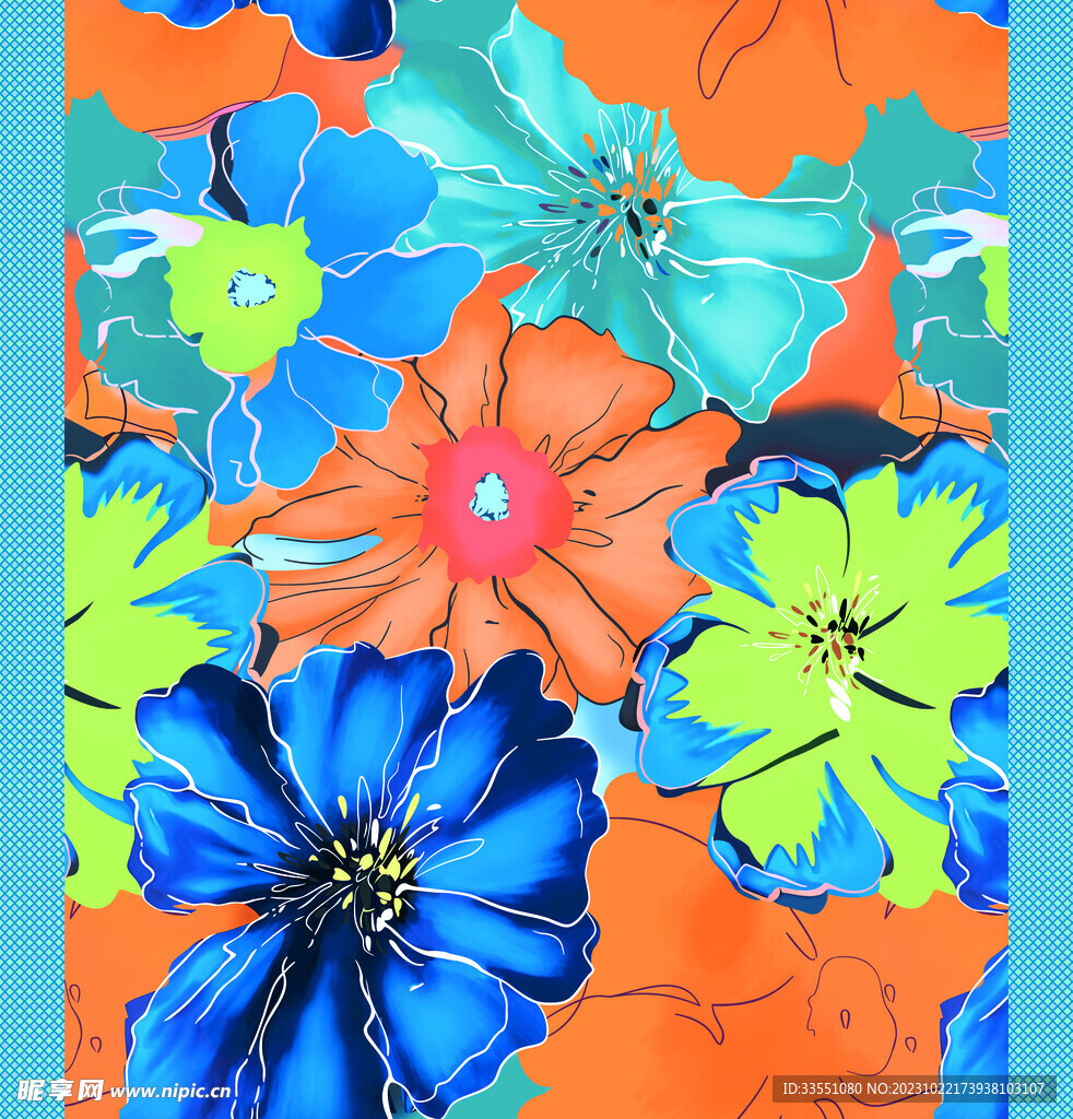 定位花