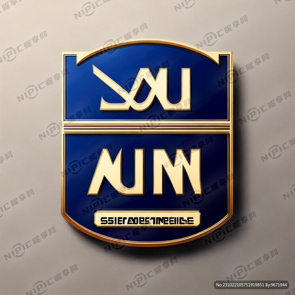 AI创作图安可广告公司标志nipic.com-昵图网