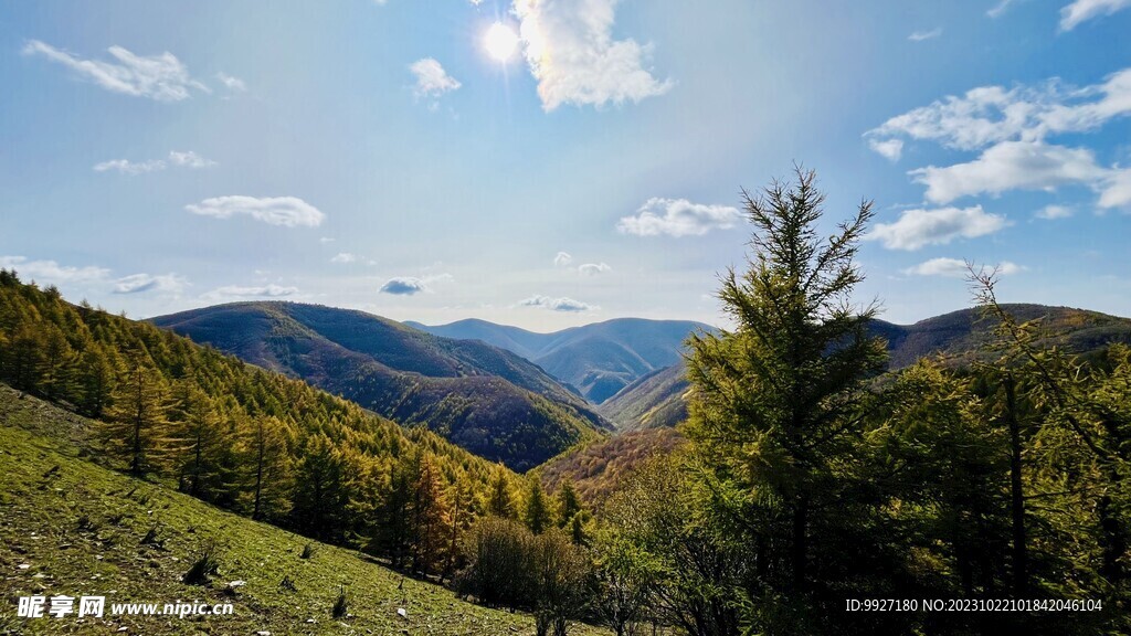 老掌沟风景照