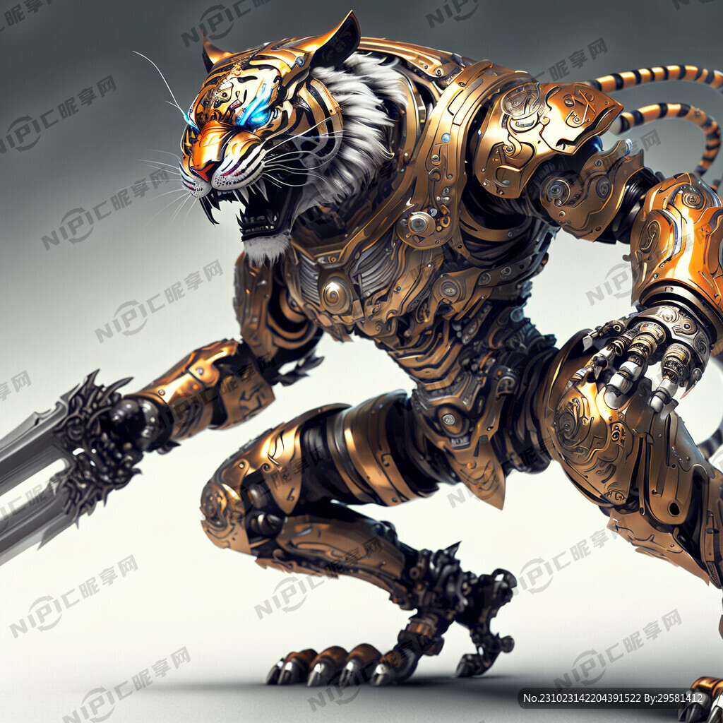 金属科技 战斗姿态