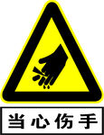 当心伤手