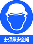 必须戴防护帽