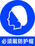 必须戴防护帽