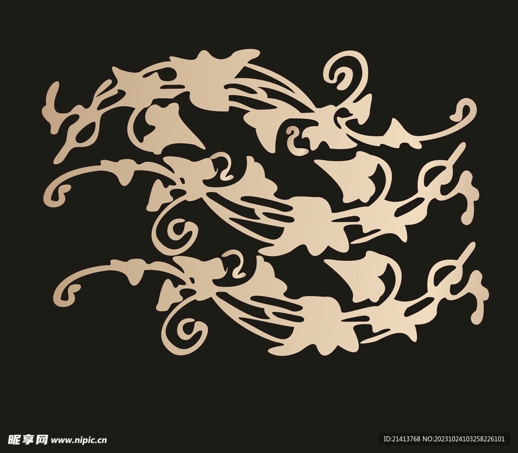 花边花纹底纹 