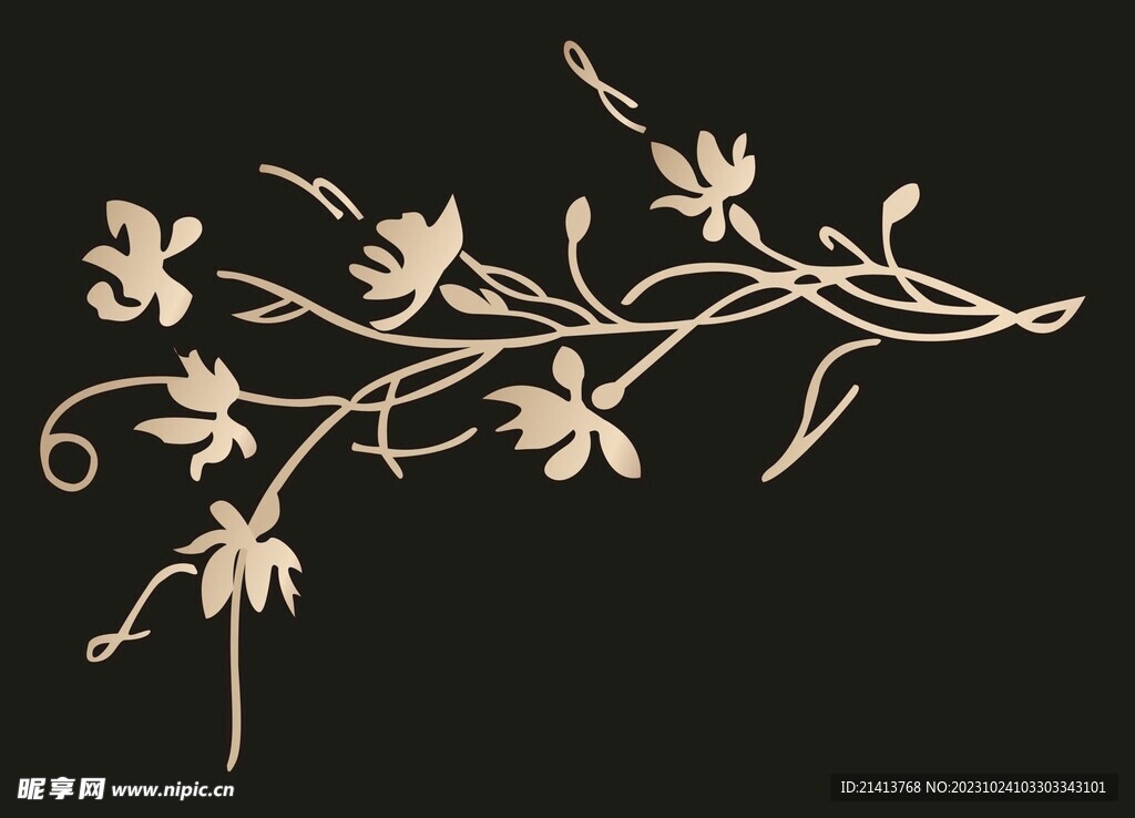花边花纹底纹 