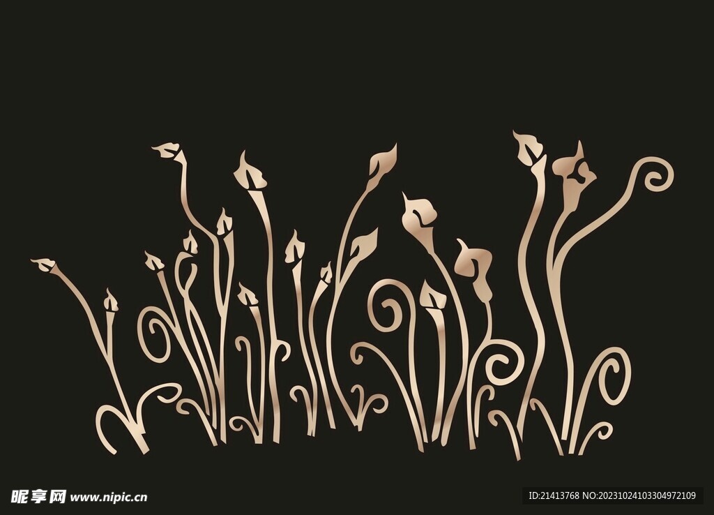 花边花纹底纹 