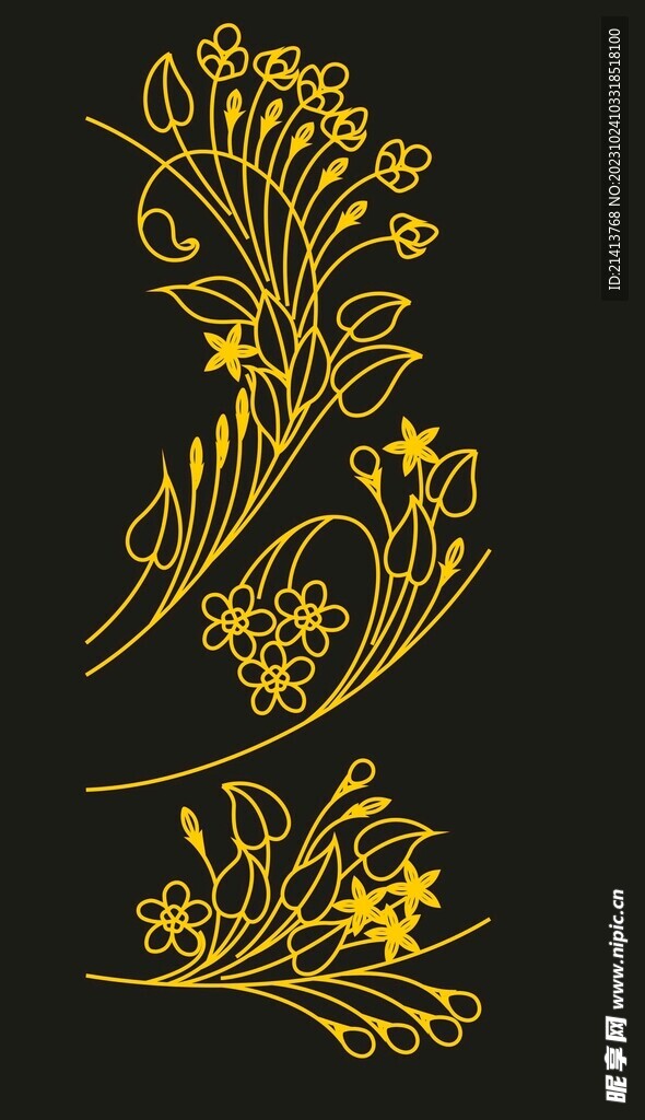 花边花纹底纹
