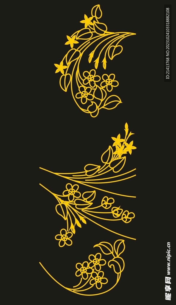 花边花纹底纹 