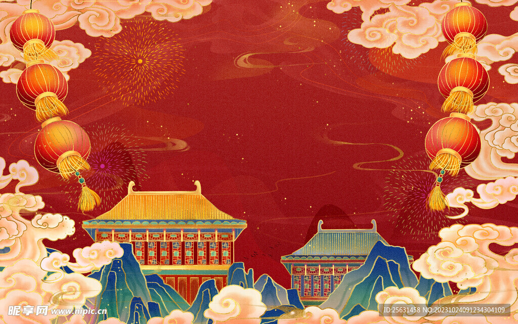 国潮背景