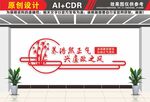 廉政标语文化墙