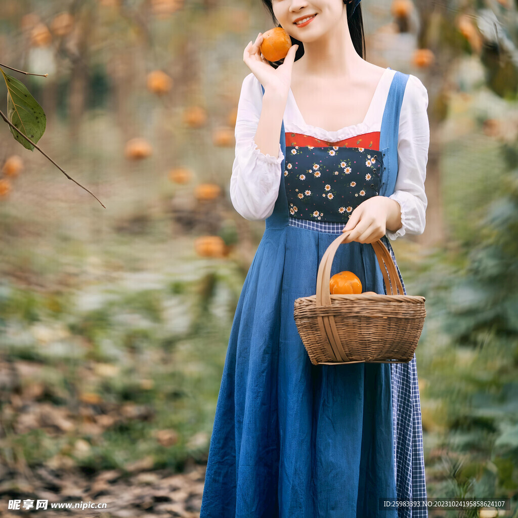 休闲的女孩