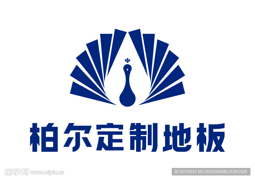 柏尔定制地板 LOGO 标志