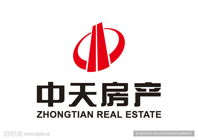 中天房产 LOGO 标志