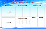 社区食堂公示栏