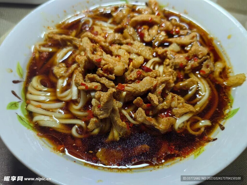 肉丝面