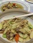 芥兰炒牛肉