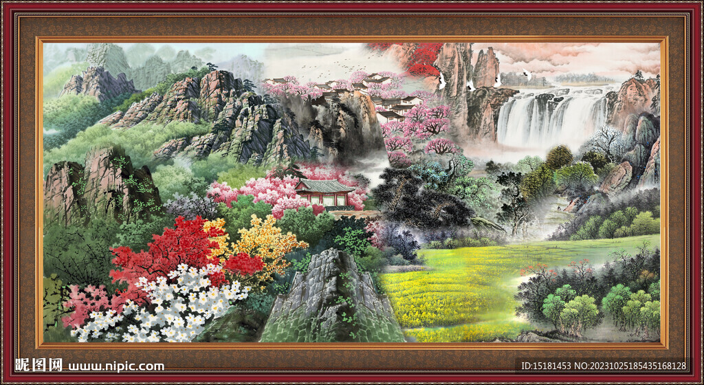山水画