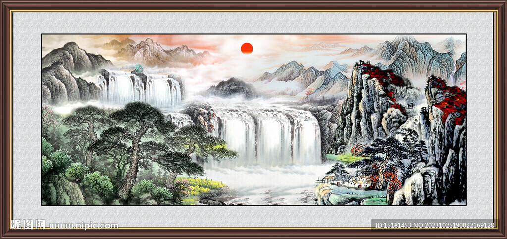 国画山水