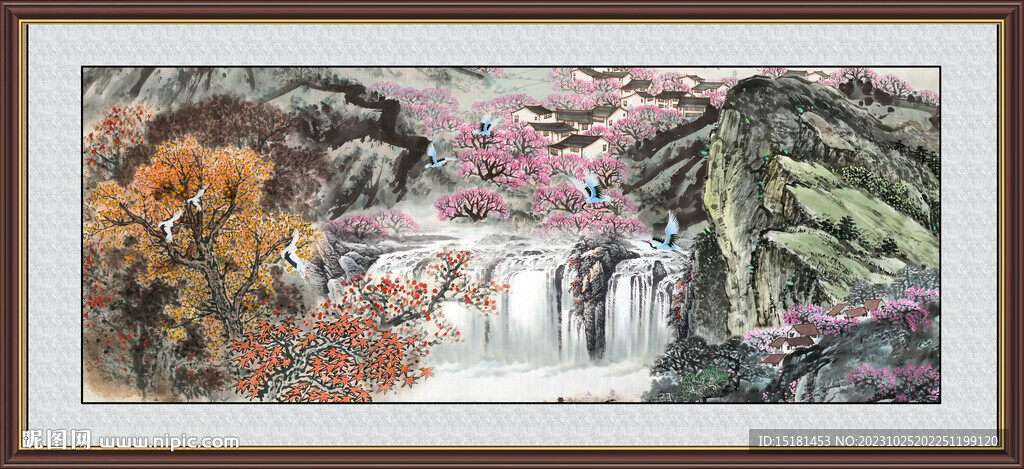 山水画 