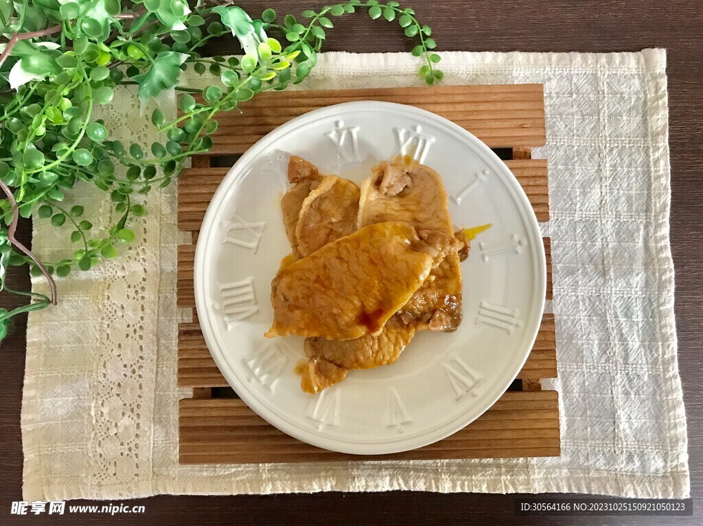 猪排饭美食