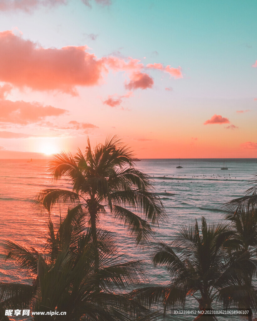 夕阳美景