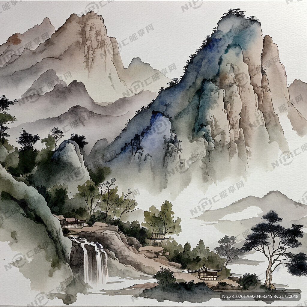 国潮山水种山药