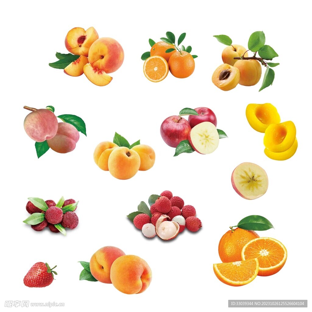 水果免抠分层素材
