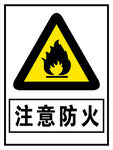 注意防火