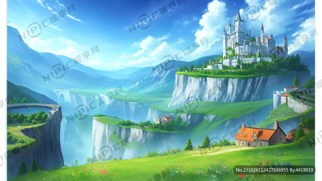游戏梦幻唯美欧式风景 超高清