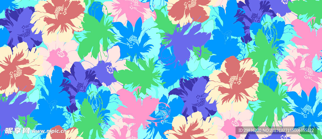 手绘花