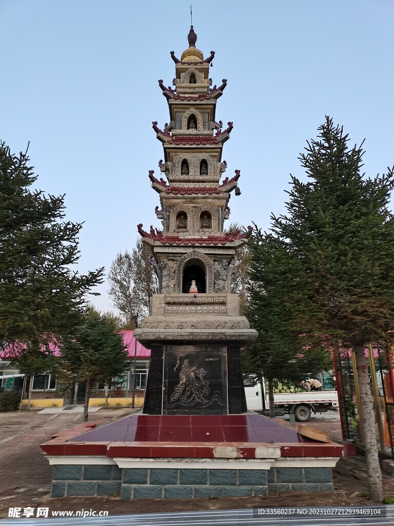 扶余市龙泉寺 (塔)